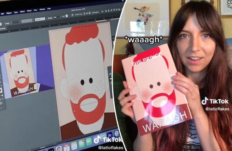 TikToker makes Prince Harry ‘South Park’ book cover ‘WAAAGH’
