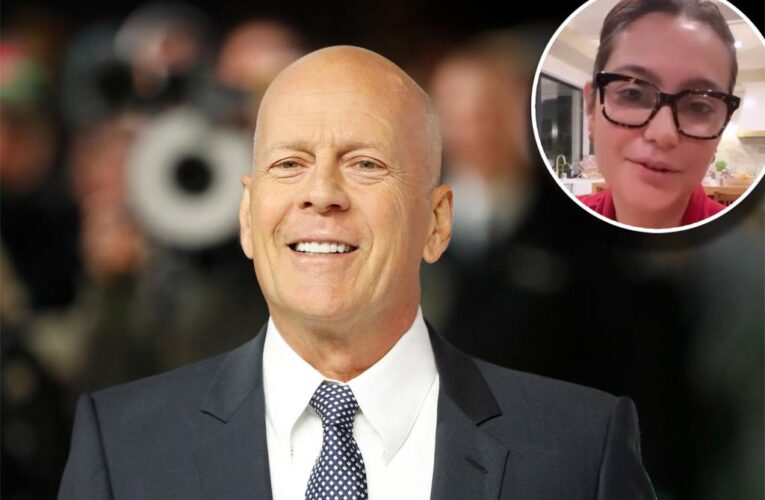 Bruce Willis’ wife warns paparazzi to ‘keep space’ amid dementia