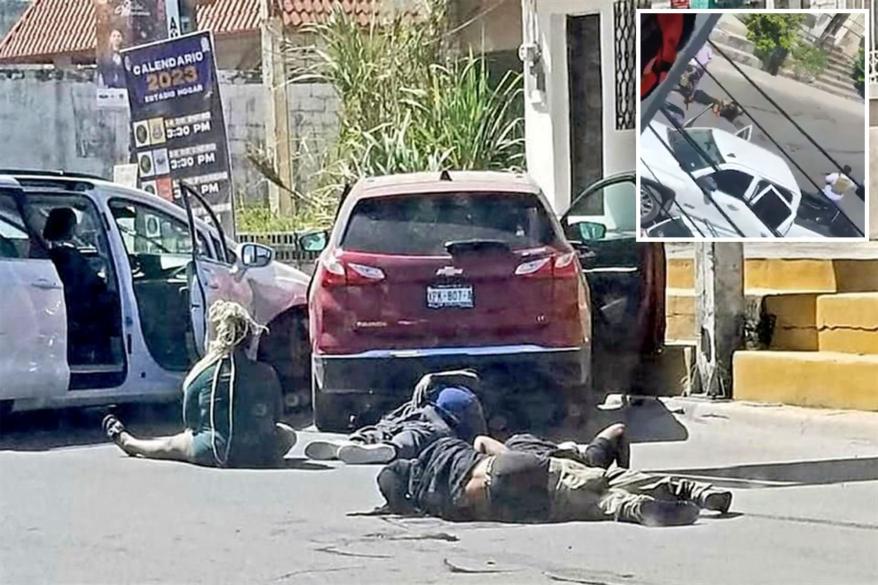 A photo posted to Twitter reportedly shows the kidnapping of four U.S. citizens in Matamoros, Mexico.