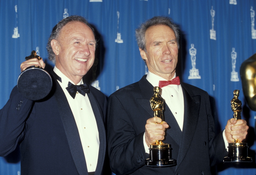 Hackman won Best Supporting Actor at the 1993 Academy Awards for his role in Clint Eastwood's western "Unforgiven."