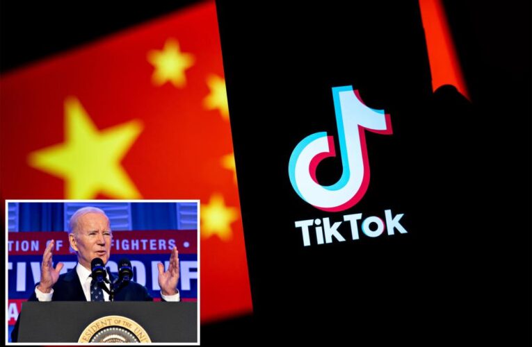 Biden signals support for legislation that could ban TikTok