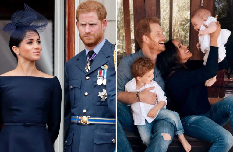 Harry and Meghan’s kids get prince and princess titles