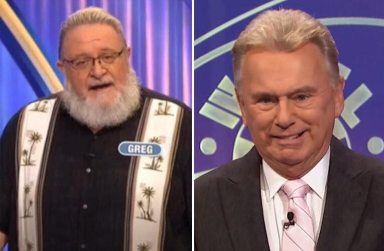 ‘Wheel of Fortune’ host Pat Sajak has ‘super cringey’ on-air moment with a contestant