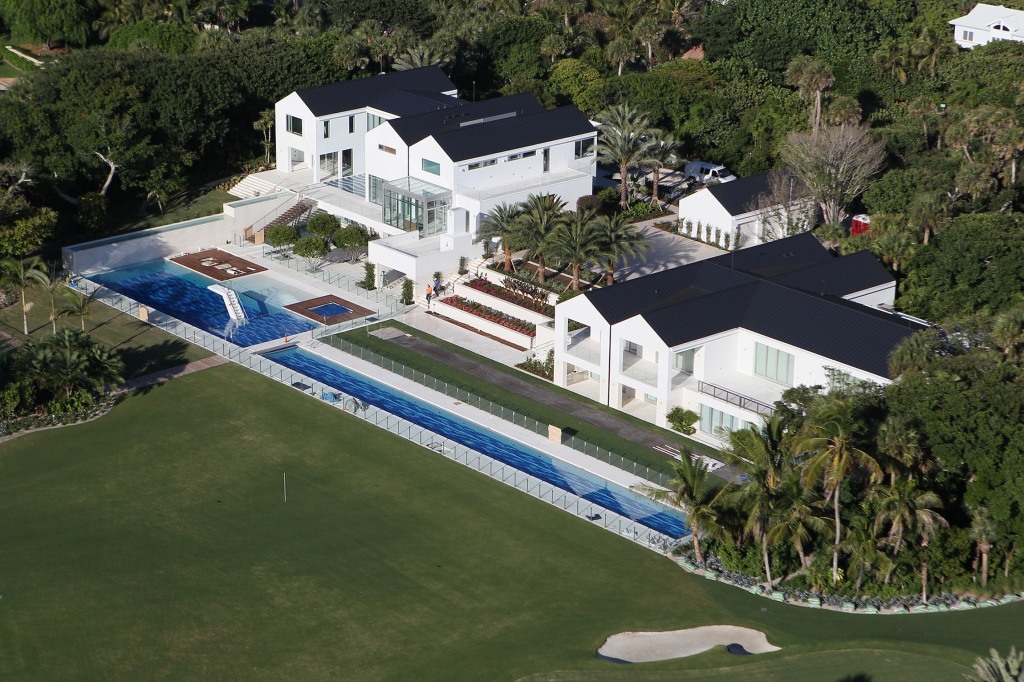 Tiger Woods' mansion in Jupiter, Florida