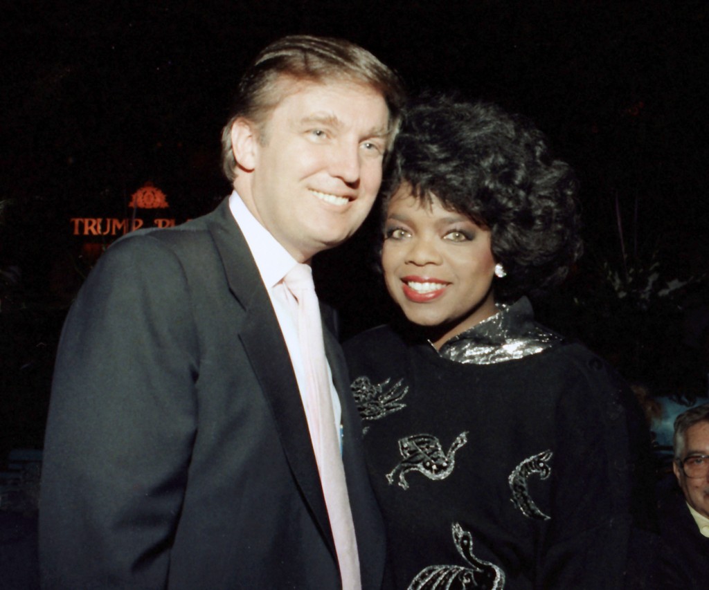 Oprah Winfrey wrote him a not after he'd announced he was mulling running for president with the reform party.
