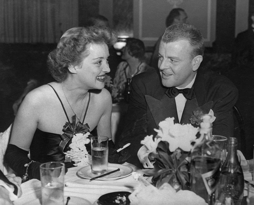 Bette Davis, Hollywood star, and her husband Arthur Farnsworth
