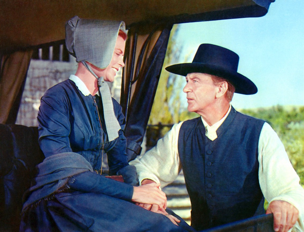 Dorothy McGuire, Gary Cooper, in "Friendly Persuasion"