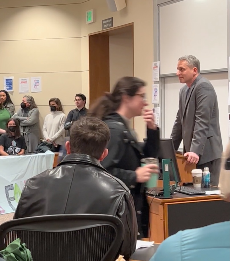 Stanford Law School students walk out on Hon. Kyle Duncan.