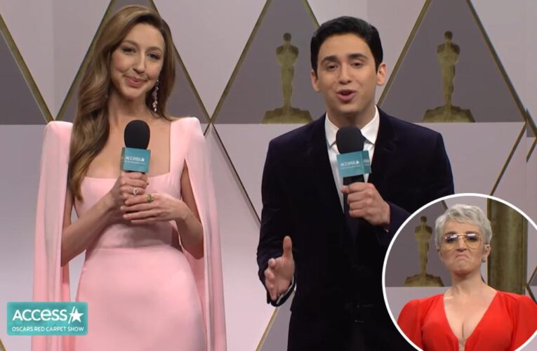 ‘SNL’ spoofs the 2023 Oscars with red carpet sketch