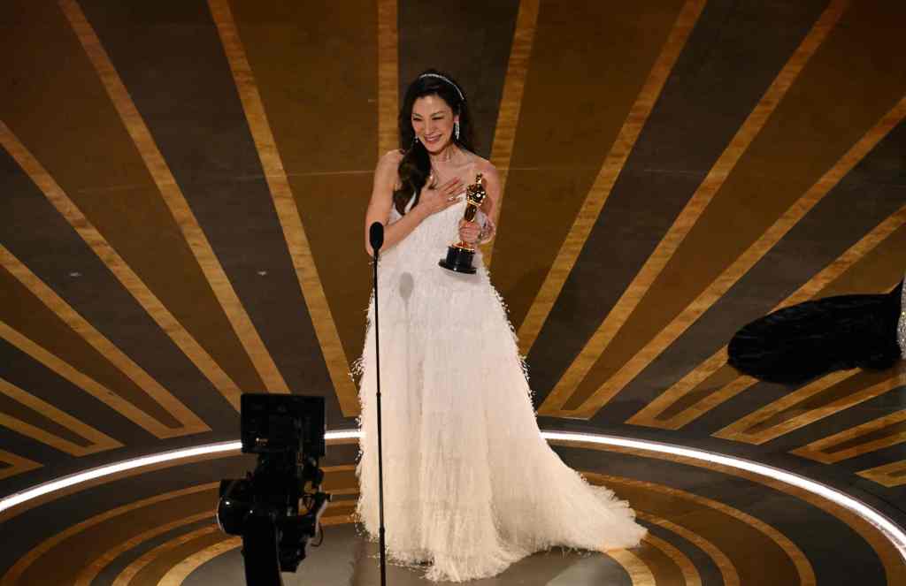 Michelle Yeoh is taking home the Oscar for Best Actress for her role in "Everything Everywhere All at Once." 