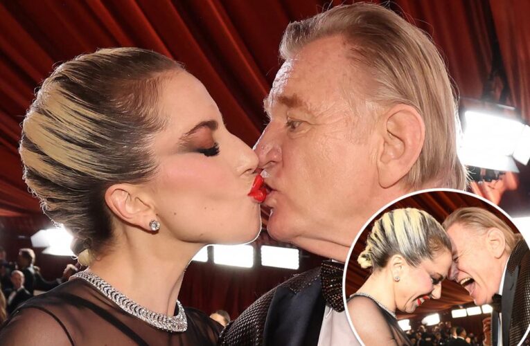 Lady Gaga kisses Brendan Gleeson at Oscars: ‘traumatized’
