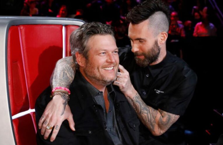 Adam Levine shades Blake Shelton’s exit from ‘The Voice’: ‘It’s about time!’