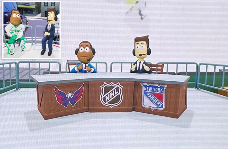 Rangers, Capitals game gets animated simulcast: ‘A different world’