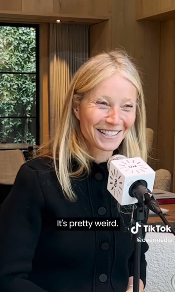 Gwyneth Paltrow appeared on a podcast called "The Art of Being Well." 