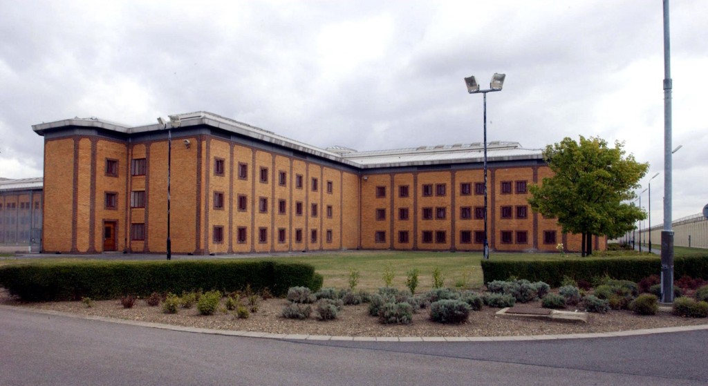 Belmarsh Prison, a high security men's prison just outside London.