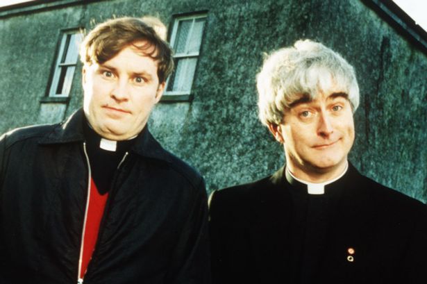 Still from "Father Ted."