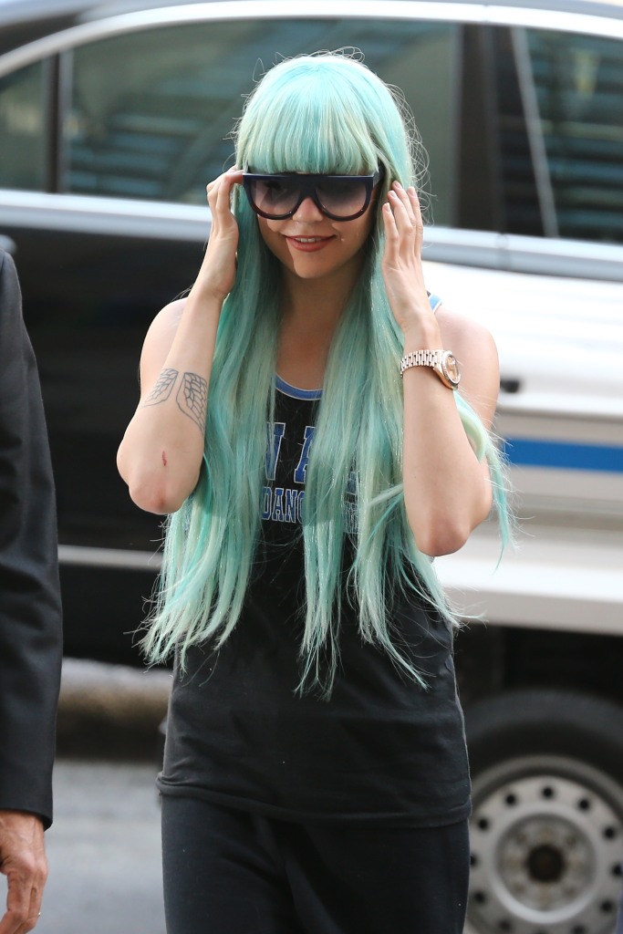 Amanda Bynes attends an appearance at Manhattan Criminal Court on July 9, 2013 in New York City. 