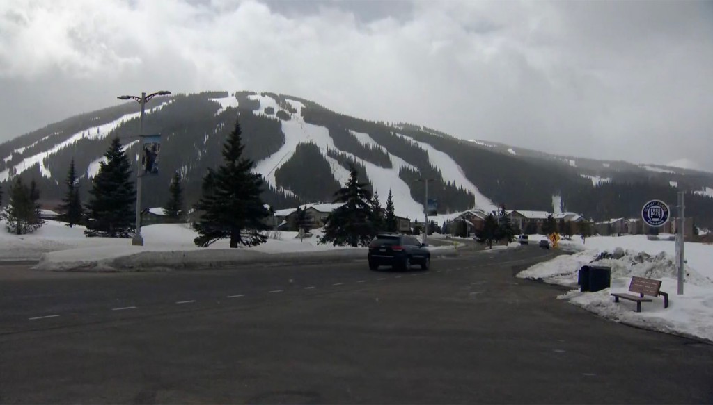 Copper Mountain ski resort. 