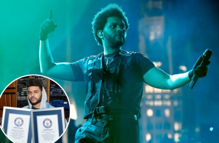 The Weeknd breaks 2 Guinness World Records — nabs 1 more big honor