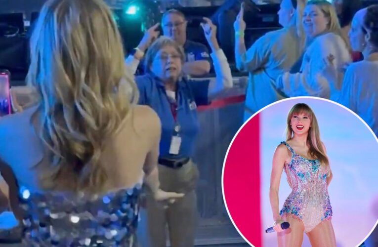 I worked security at Taylor Swift’s show — now my dance moves are viral