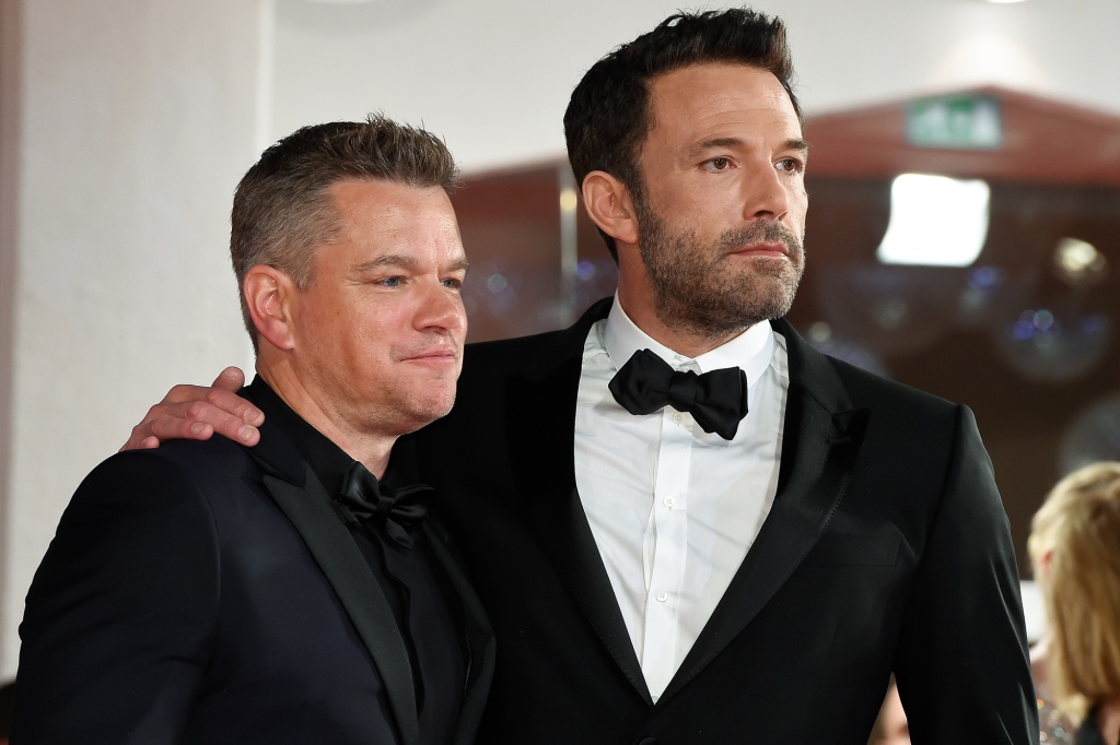 Matt Damon, Ben Affleck at the 78 Venice International Film Festival 2021. 