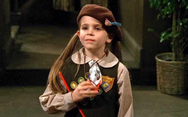During her guest appearance on "Friends" Whitman played Sarah, a young girl whose leg was left broken after it was accidentally hit by Ross (David Schwimmer) while she was selling girl scout cookies.