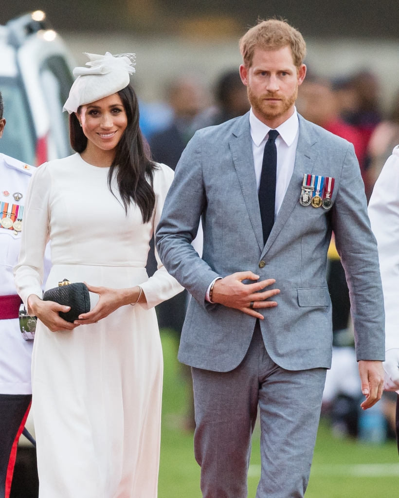 Prince Harry and Meghan.