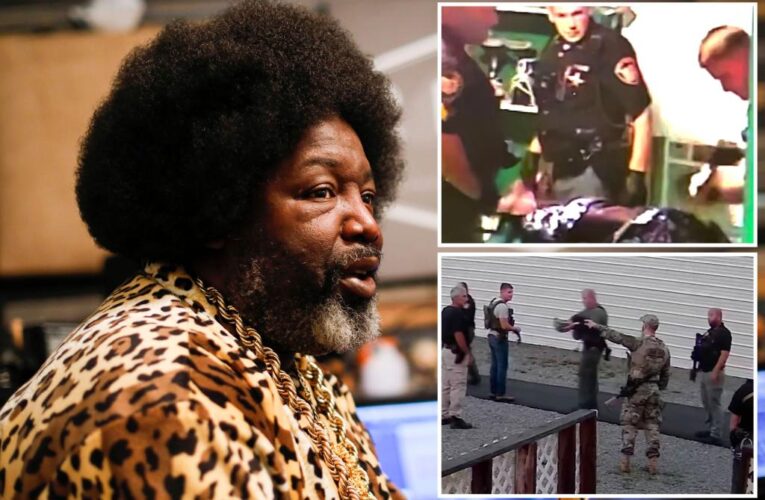 Rapper Afroman sued for using police raid footage in videos