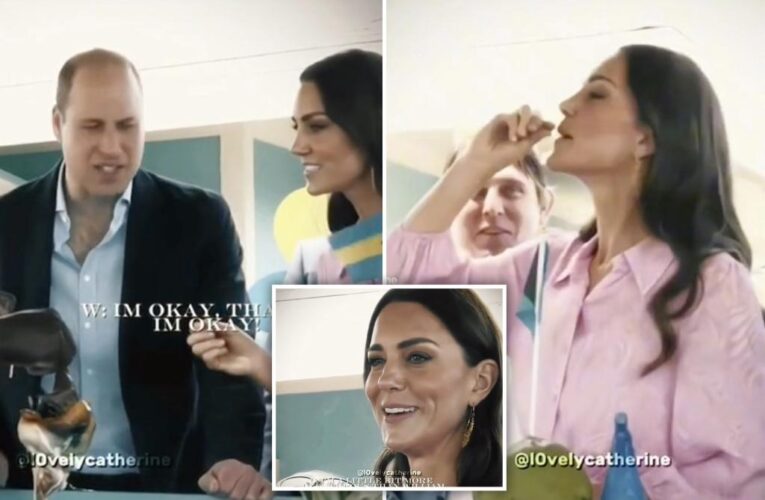 Video of Kate Middleton trying ‘Viagra’ delicacy goes viral