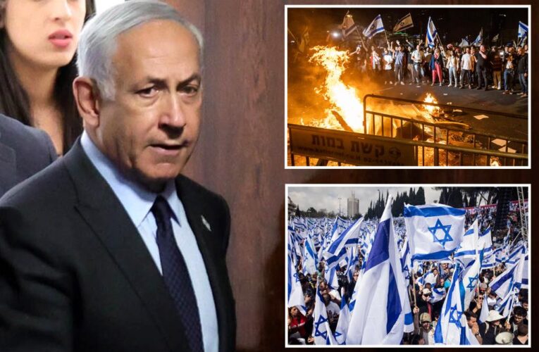 Netanyahu pauses judicial overhaul legislation post protests