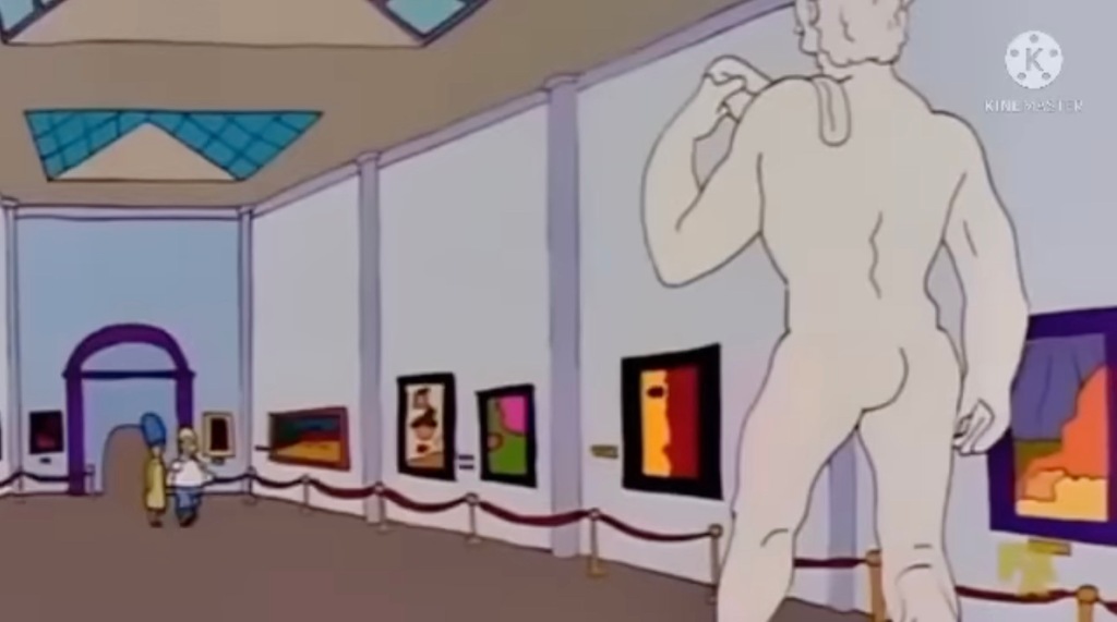 'The Simpsons' predicted  Florida row about Michelangelo's David