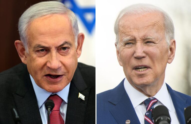 Biden, Netanyahu trade barbs over shelved judicial reform