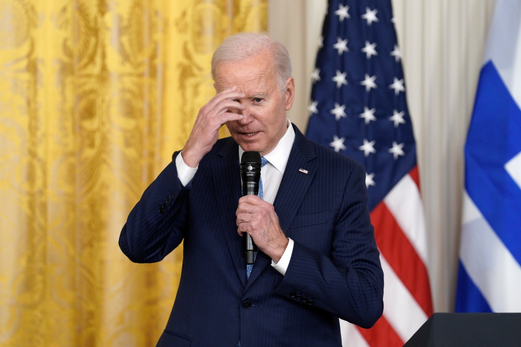 A majority of Democratic primary voters would prefer someone other than President Biden be their party's 2024 nominee. 