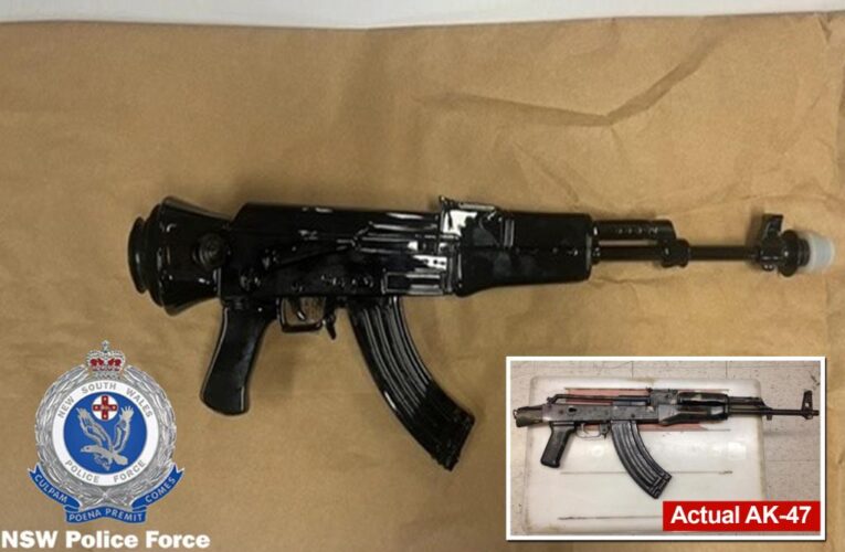 Australian man busted for toting AK-47-shaped bong