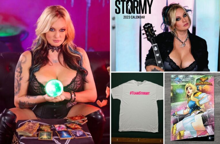 Stormy Daniels says ‘#TeamStormy’ merch flying off shelves following Trump indictment