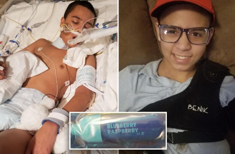 My son, 13, will never be the same after fentanyl-laced vape