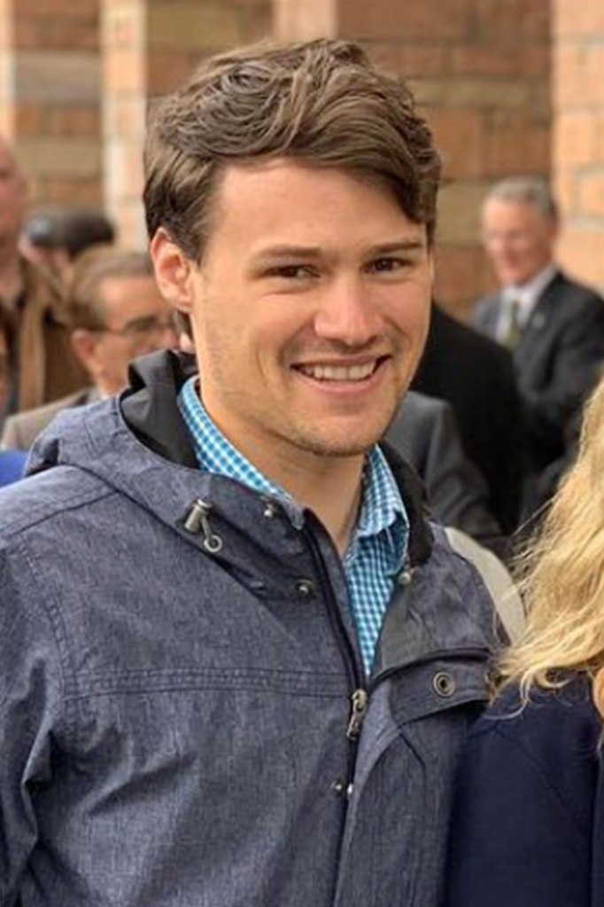 Egan is pictured in 2019. He currently resides in Salt Lake City, where he works at the law firm Epperson & Owens.