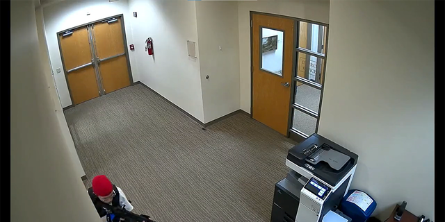 Covenant Presbyterian Church security camera footage, released by Metro Nashville police, shows 28-year-old suspect Audrey Hale, a transgender woman.