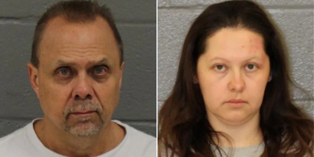 In December, authorities arrested and charged the 11-year-old's parents, Diana Cojocari, right, and Christopher Palmiter, with failure to report a missing child to law enforcement after Madalina's disappearance from her hometown in Cornelius, which is just north of Charlotte, around Nov. 23, 2022.