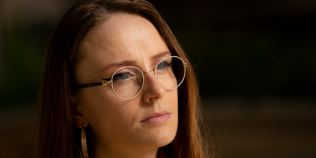 Charlotte Bennett, a former health policy aide to former Gov. Andrew Cuomo, during an interview in New York on Oct. 12, 2021.