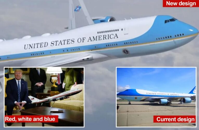 Air Force One will stay blue and white: Biden