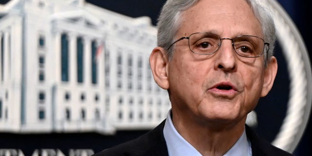 US Attorney General Merrick Garland in Washington, DC on January 12, 2023. - (Photo by OLIVIER DOULIERY / AFP) (Photo by OLIVIER DOULIERY/AFP via Getty Images) 