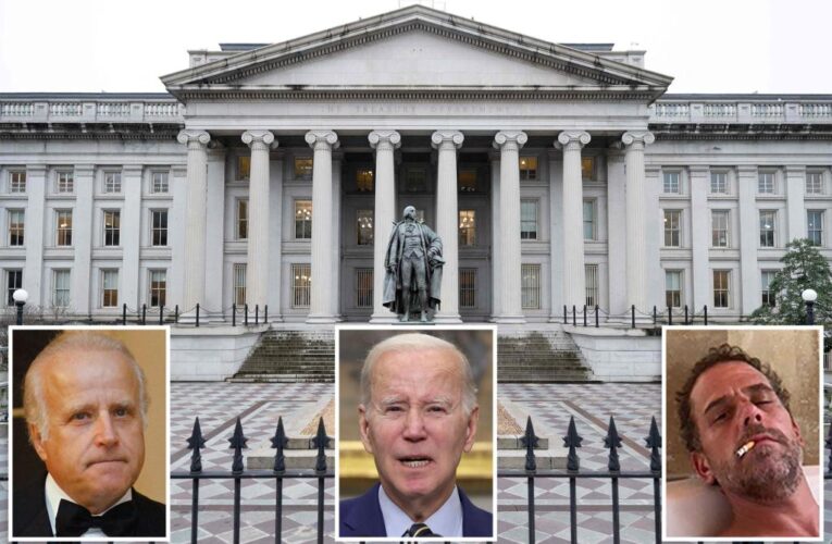 US Treasury Department gives House GOP access to Biden family suspicious activity reports