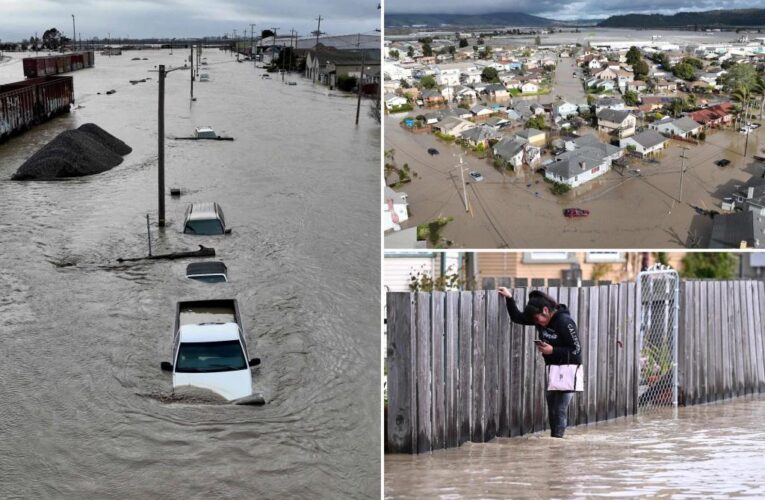 California atmospheric river causes flooding, evacuations