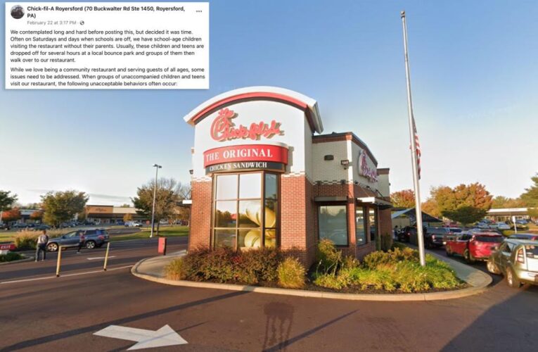 Chick-fil-A bans all kids under 16 unless they’re with adult