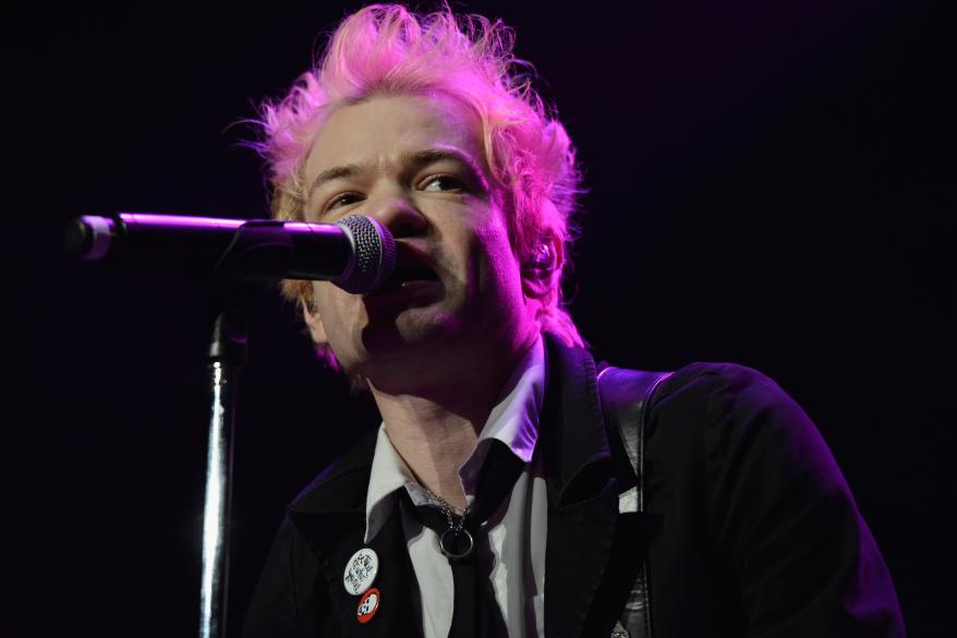 CLEVELAND, OH - JULY 22: Deryck Whibley of Sum 41 performs at the 2015 Journeys AP Music Awards, Fueled by Monster Energy Drink at Quicken Loans Arena on July 22, 2015 in Cleveland, Ohio. (Photo by Duane Prokop/Getty Images)