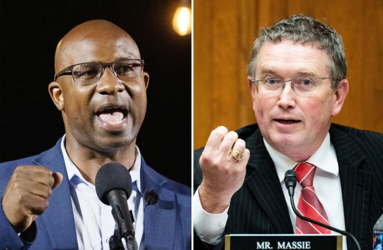 Reps. Bowman and Massie get into shouting match over gun violence