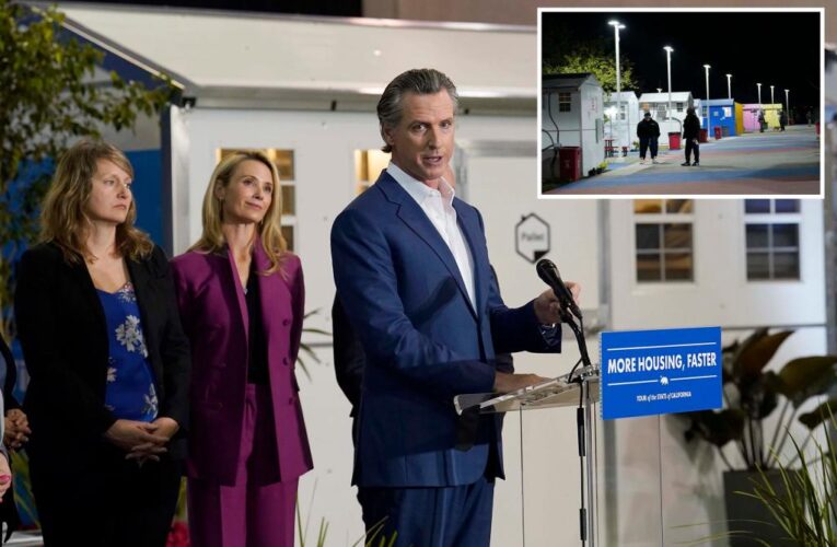 Gavin Newsom says California to provide 1,200 tiny homes for homeless