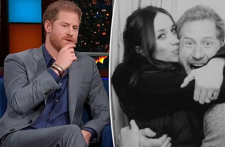 Prince Harry reveals his ‘favorite smell’ is Meghan Markle