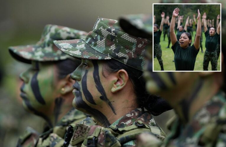 Women enlist in Colombia’s army for first time in 25 years